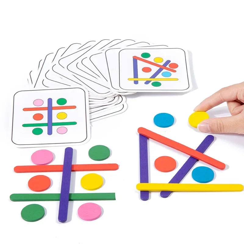 Montessori Balansspel voor Peuters | Educatief Kleur- en Rekenspel
