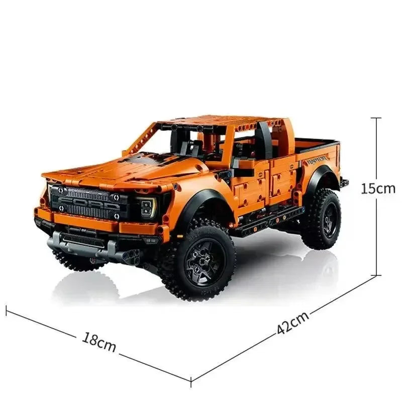Technische 1:10 F-150 Raptor Offroad Bouwset | Pickup Truck Speelgoed voor Kinderen