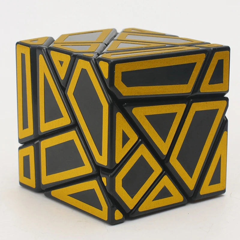 Ninja Ghost Cube | Unieke Vorm Speed Cube Puzzel | Breinbreker Cadeau voor Kinderen