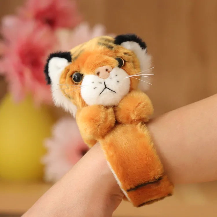 Knuffel Slap Armband Dieren | Pluche Knuffeldieren Slaparmbanden, Verjaardagscadeau voor Kinderen