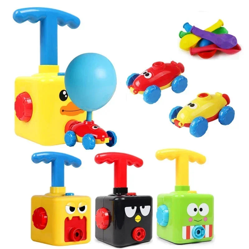 Ballon Aangedreven Auto | Educatief Speelgoed voor Kinderen