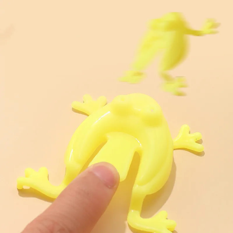 30pcs Press & Jump Kikkers - Stressverlichtend Speelgoed, Interactief Gezinsspel voor Kinderen