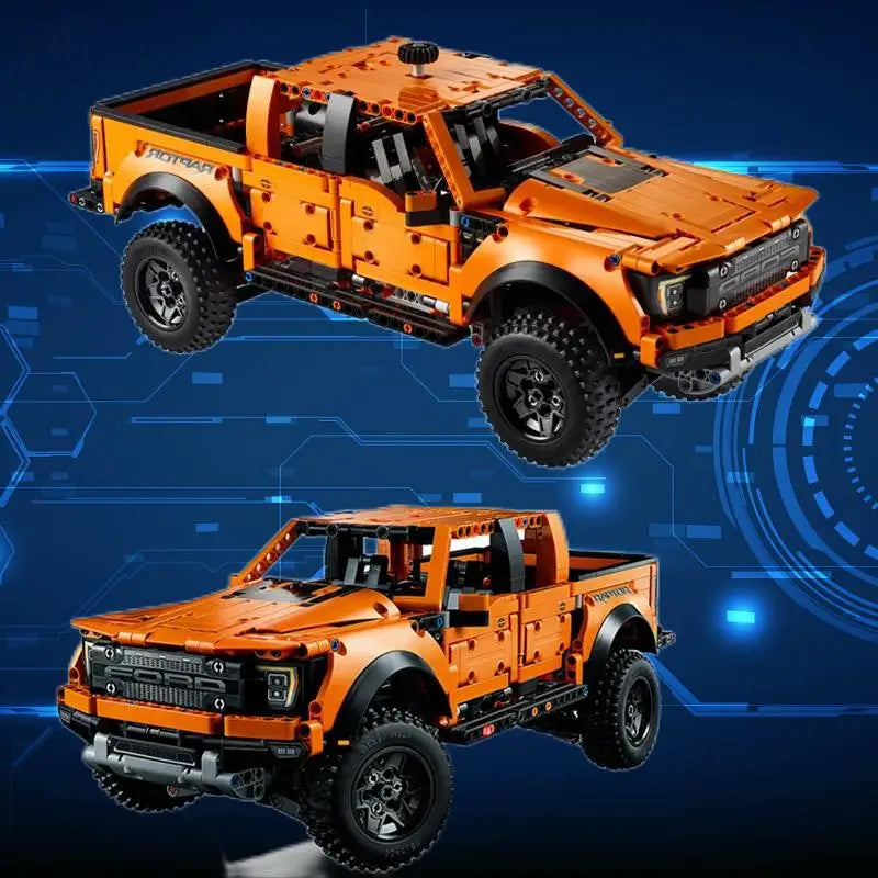 Technische 1:10 F-150 Raptor Offroad Bouwset | Pickup Truck Speelgoed voor Kinderen