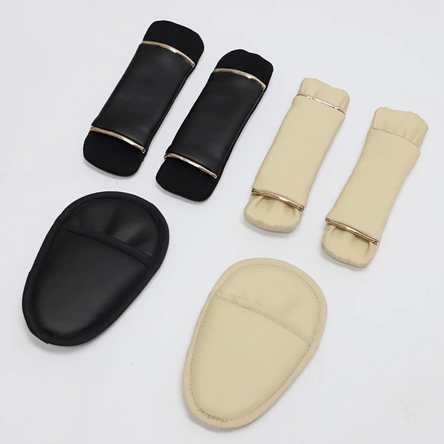 3-delige Autostoel met Schouderpads Set | Kinderwagen Accessoires Zachte Veiligheidsgordelbeschermers