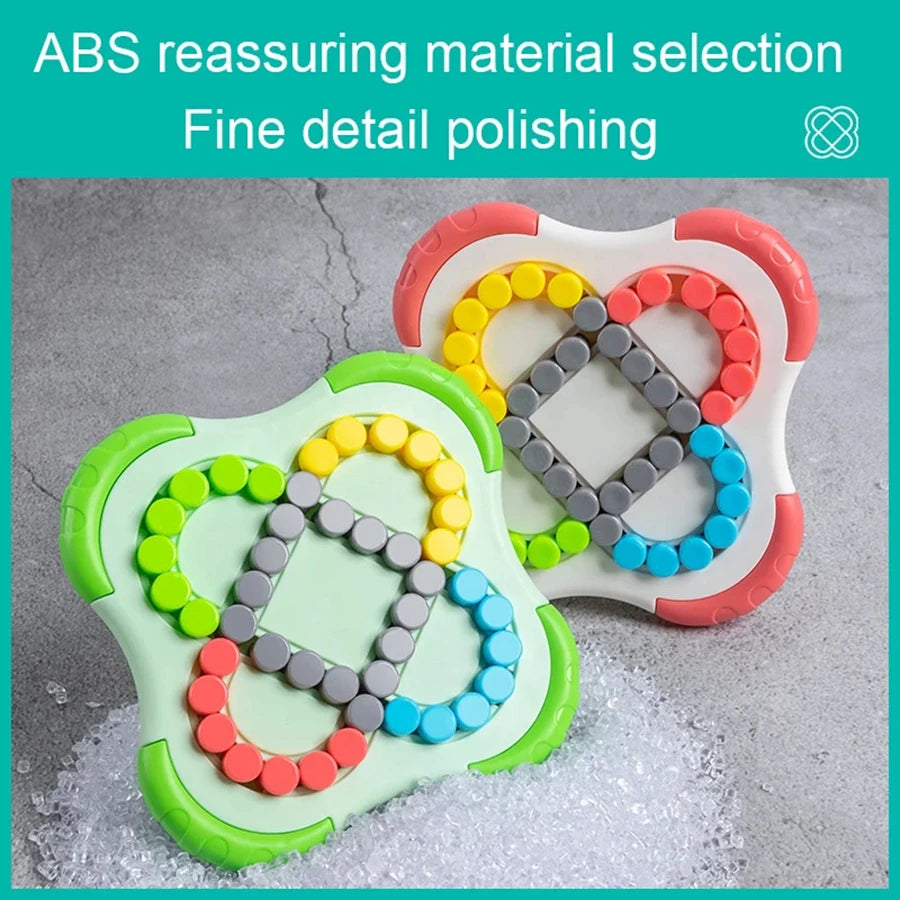 Magic Beans Puzzelkubus | Draaiend Stress Speelgoed voor Kind & Volwassene