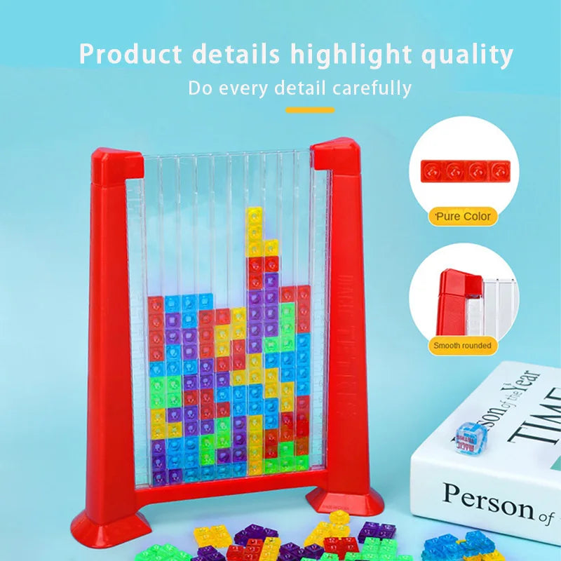 Tetris Puzzelblokken | Educatief bouw- en bordspel