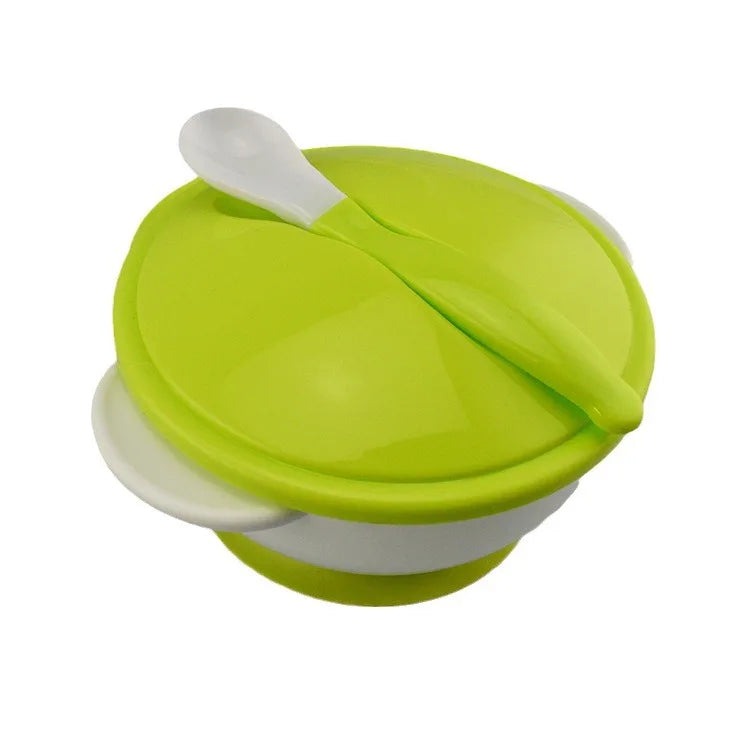 Antislip Zuignap Kommetje voor Baby en Peuter - Onbreekbaar Eetbakje voor Kinderen, Jongens en Meisjes - Ideaal voor Zelfstandig Leren Eten en Baby Led Weaning