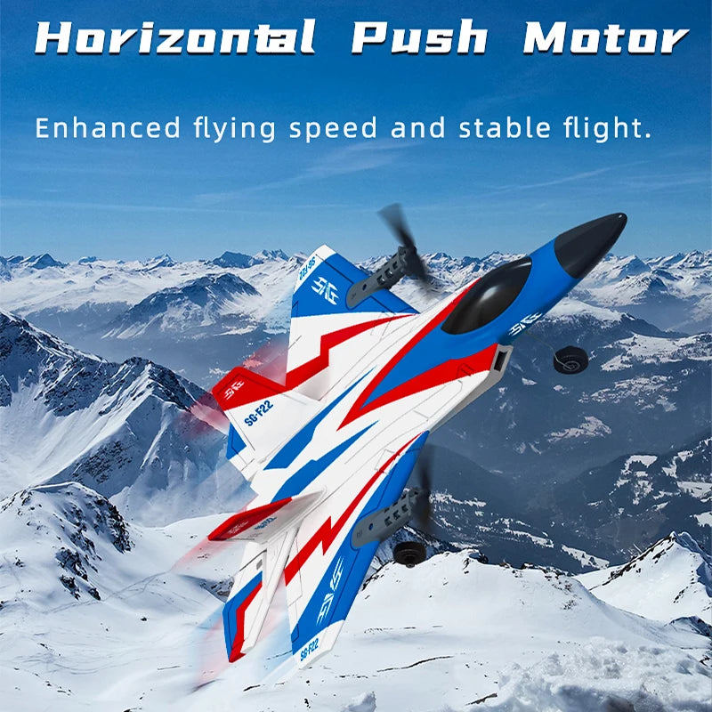 Vliegtuig met 4 Kanalen | 6G Auto Stabilisatie | 4K Camera Stunt Afstandsbestuurbaar Vliegtuig Speelgoed voor Kinderen