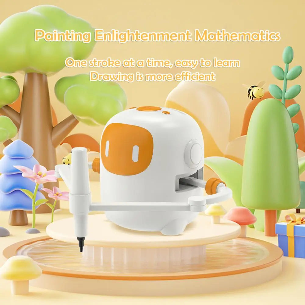 Tekenrobot met 100 Kaarten | Educatief Schilderhulpje voor Creatieve Kinderen