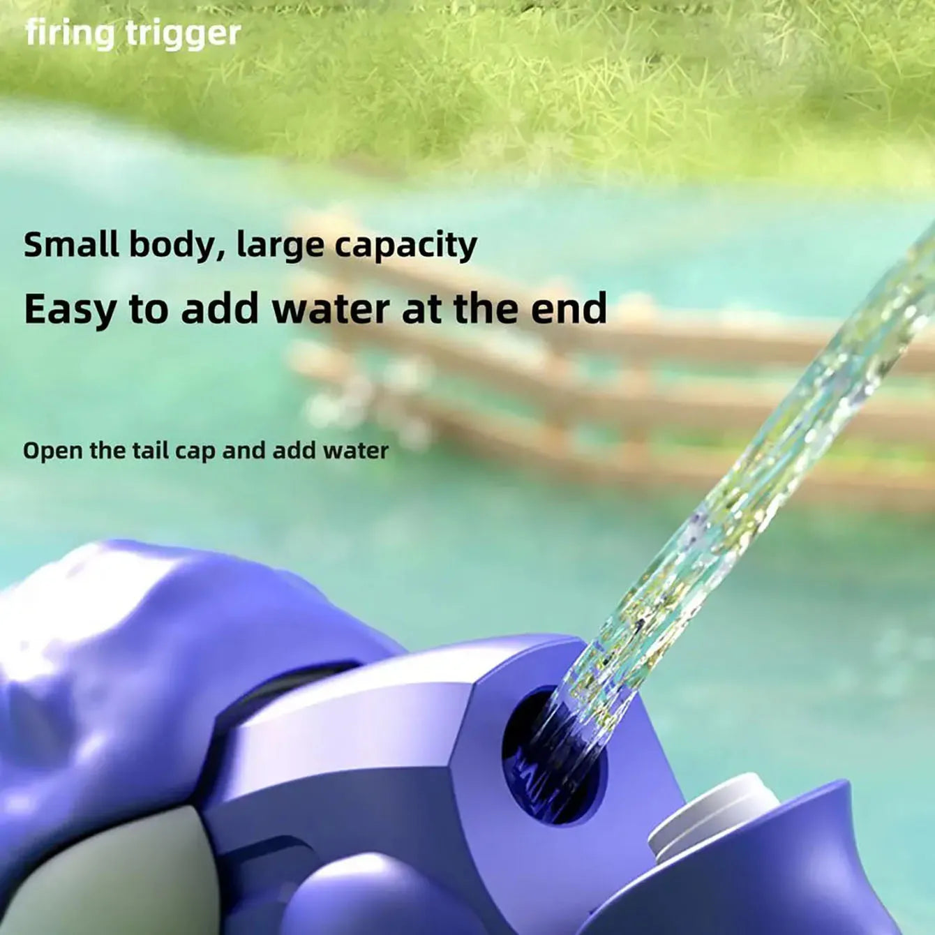 Dinosaurus Mini Waterpistool | Buiten Speelgoed | Zomerspeelgoed | Peutertoys