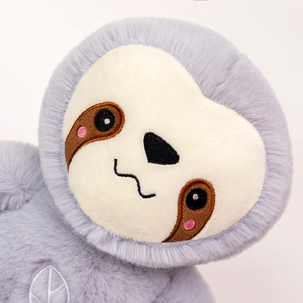 Ademend Sloth Pluche Speelgoed | Baby Kalmerend Berenpop Baby Slaapgenoot Geluid en Licht Pluche Speelgoed 0 tot 4+ jaar oud