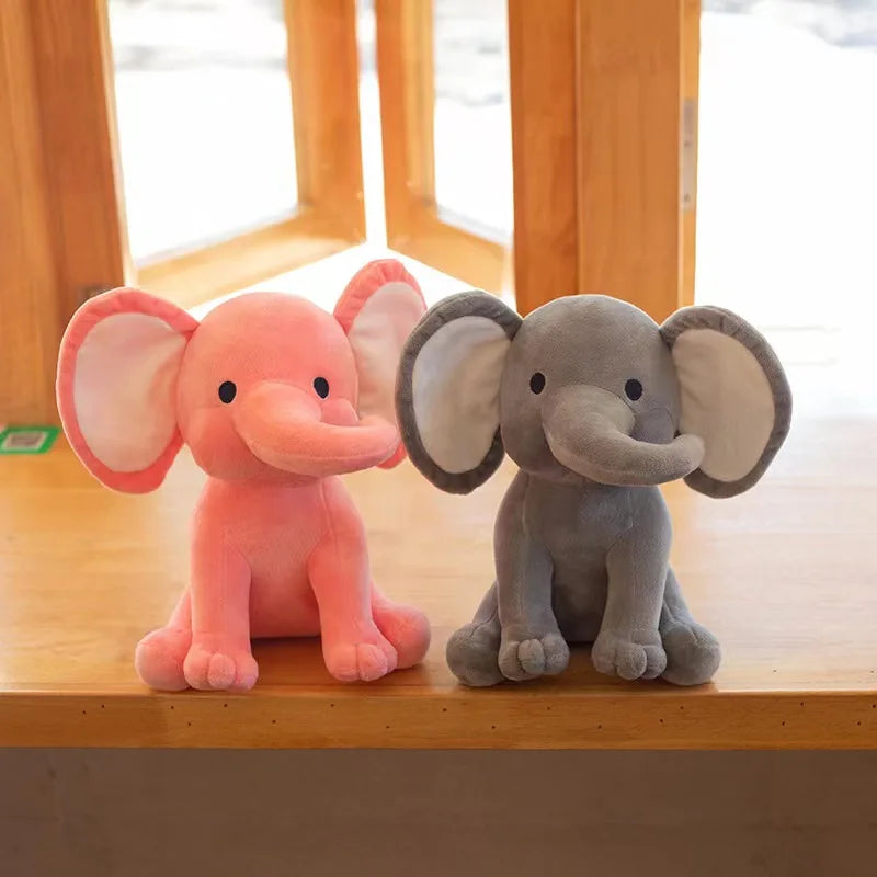 Olifant Knuffel | Baby Kamerdecoratie, Zacht Pluche Speelgoed voor Kinderen