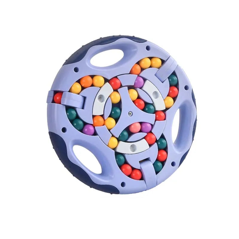 3-in-1 Magic Beans Draaikubus | Stressverlichting & Educatief Spel voor Kinderen & Volwassenen