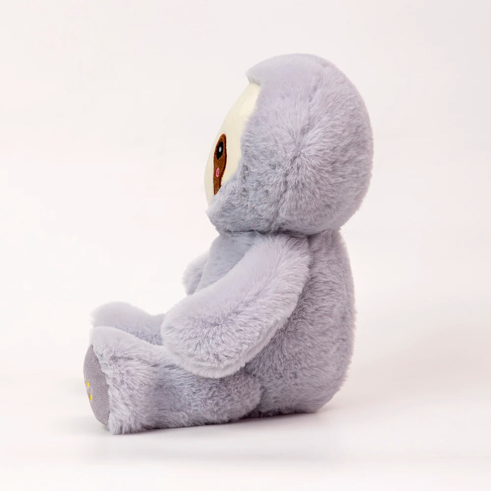Ademend Sloth Pluche Speelgoed | Baby Kalmerend Berenpop Baby Slaapgenoot Geluid en Licht Pluche Speelgoed 0 tot 4+ jaar oud