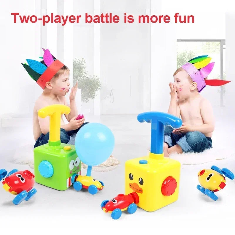 Ballon Aangedreven Auto | Educatief Speelgoed voor Kinderen