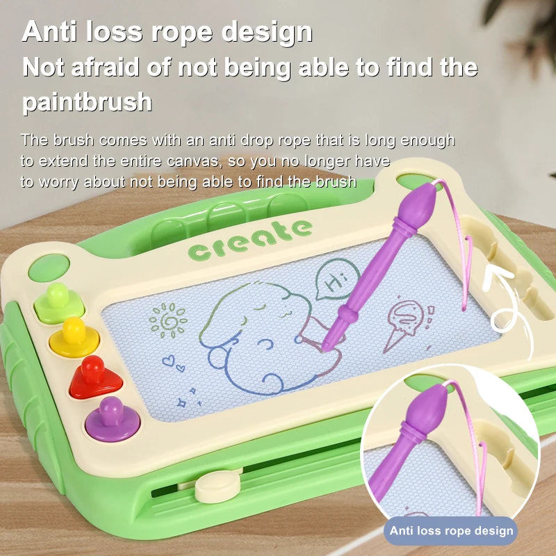 Magnetisch Kleur Tekenbord voor Kinderen – Creatieve Graffiti Schrijf- en Tekenstandaard