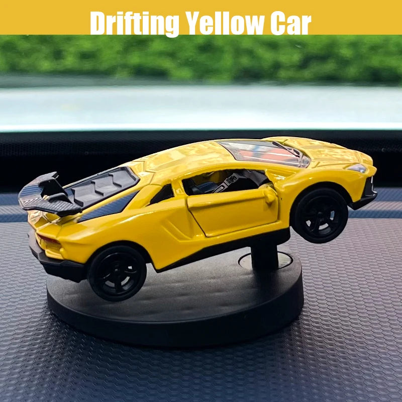 Drifting Auto Dashboard Decor | Swingend & Roterend Sportmodel