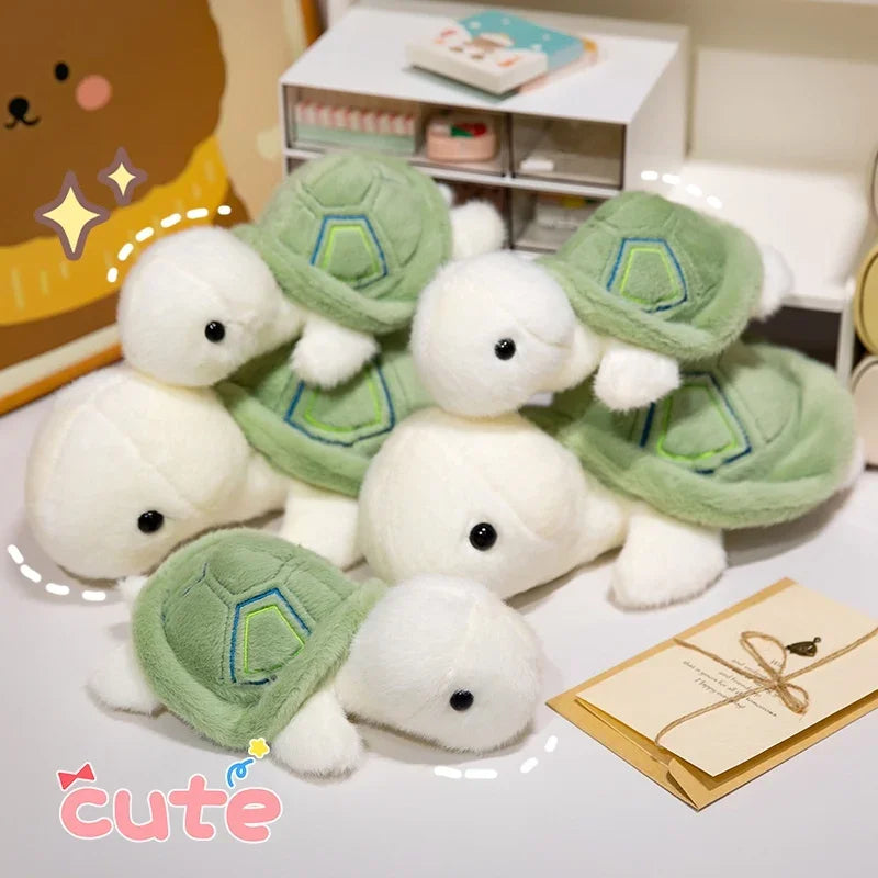 35cm Schattige Schildpad Knuffel | Zacht Pluche Dier Pop, Kerst & Verjaardagscadeau