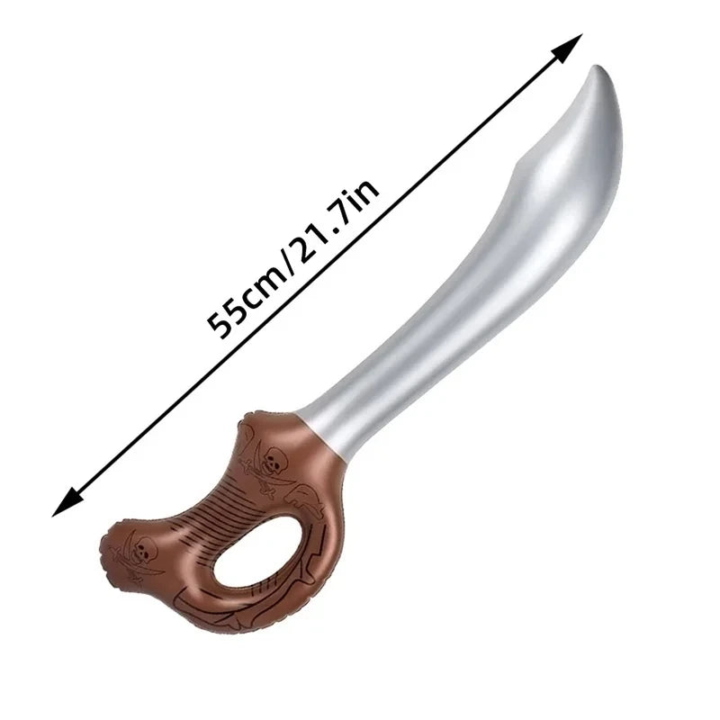 Grappige Opblaasbare Piratenzwaarden - Simulatie Zwaard voor Zwembad, Halloween, Cosplay