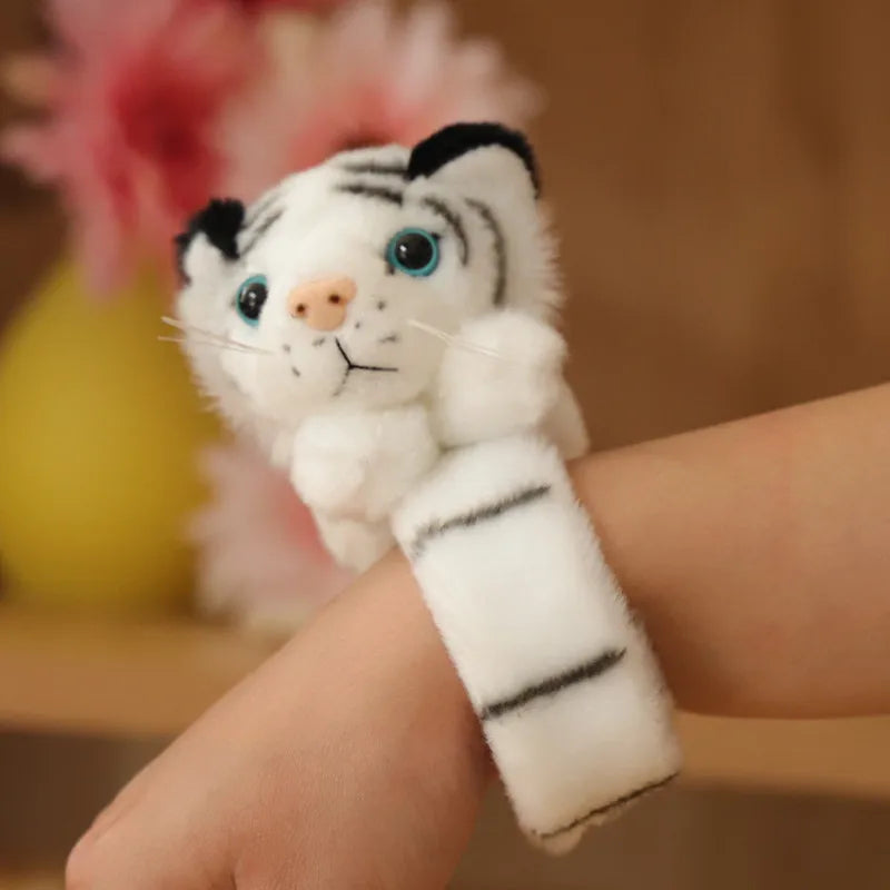 Knuffel Slap Armband Dieren | Pluche Knuffeldieren Slaparmbanden, Verjaardagscadeau voor Kinderen