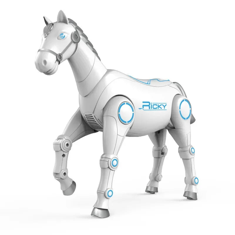 Slimme Robot Paard | Interactieve Afstandsbediening Dier | Intelligente Dialoog, Zingen, Dansen Elektronische Muziekspeelgoed