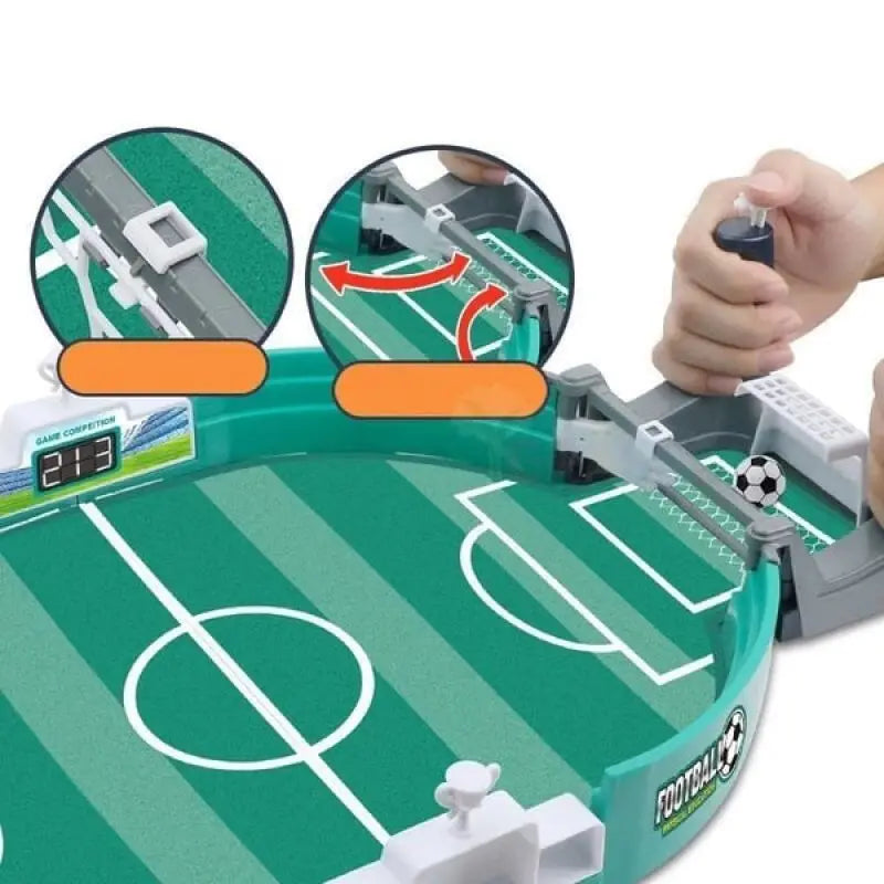 Voetbaltafel Foosball | Interactief Voetbal Bordspel voor Kinderen