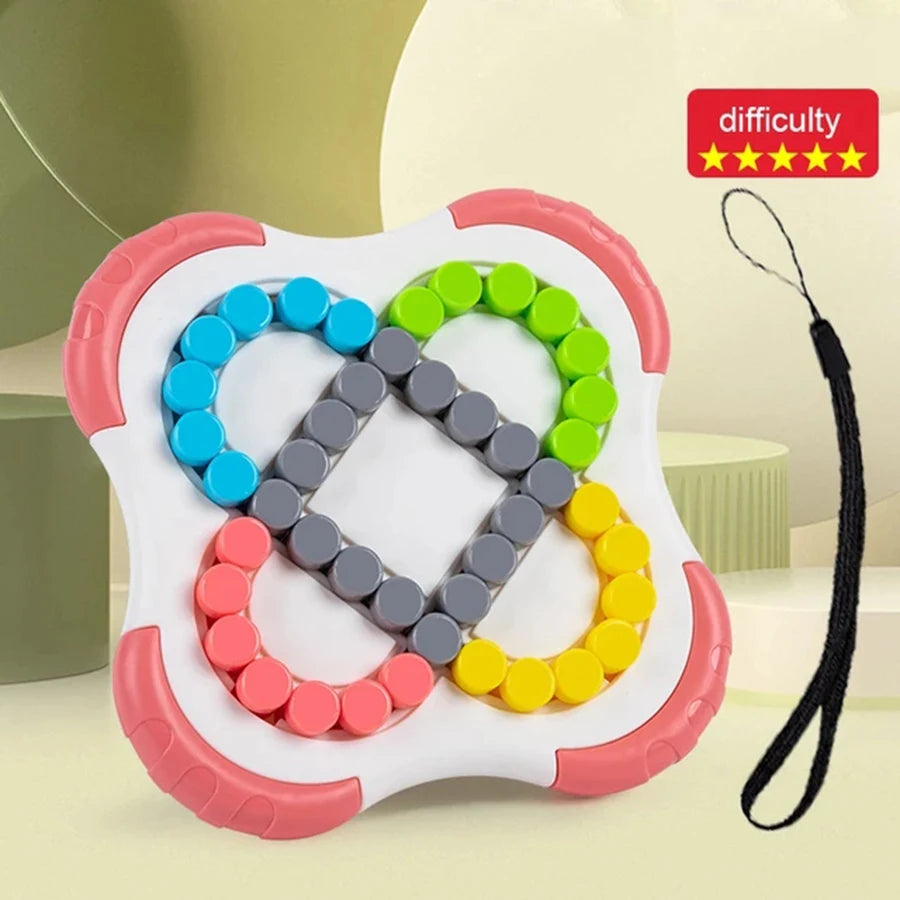 Magic Beans Puzzelkubus | Draaiend Stress Speelgoed voor Kind & Volwassene