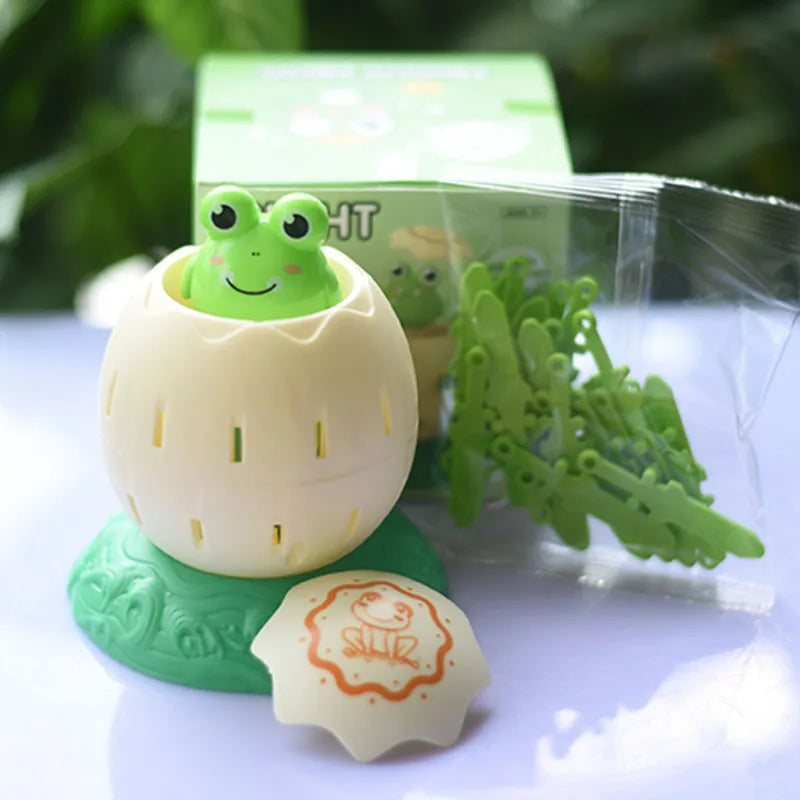 Mini Pop-up Piraat Emmer Spel | Interactief Bordspel met Pinguïn & Kikker, Kindergeschenk