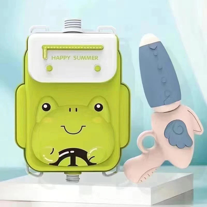 Waterpistool met Drukrugzak – Waterspeelgoed voor Baby’s & Kinderen | Strand- en Zomerspeelgoed