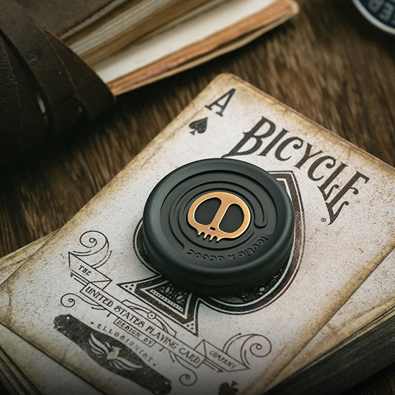 Magnetische haptische munten fidget spinner | Metalen fidget speelgoed hand spinner sensorisch de-compressie speelgoed