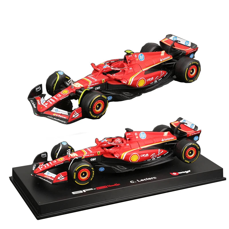 1:43 Ferrari SF24 F1 Modelauto | Diecast Racewagen Collectorsitem