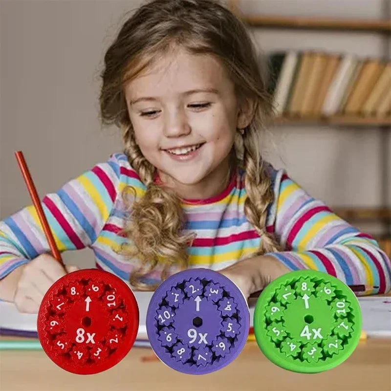 3D Geprinte Rekenspel Fidget Spinners | Educatief Draai Speelgoed voor Wiskunde
