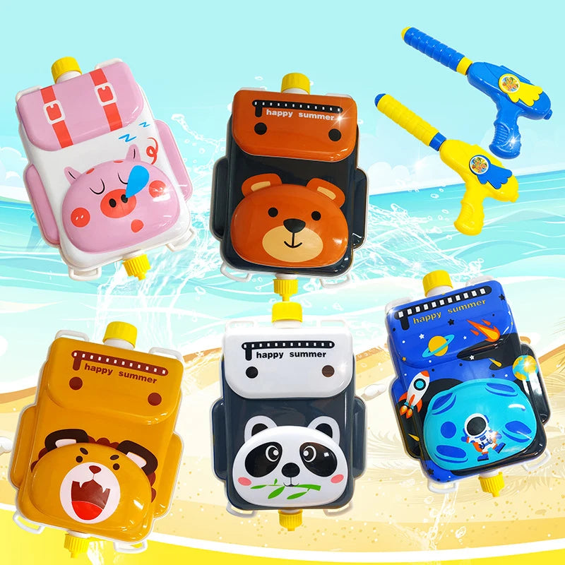 Waterpistool met Drukrugzak – Waterspeelgoed voor Baby’s & Kinderen | Strand- en Zomerspeelgoed