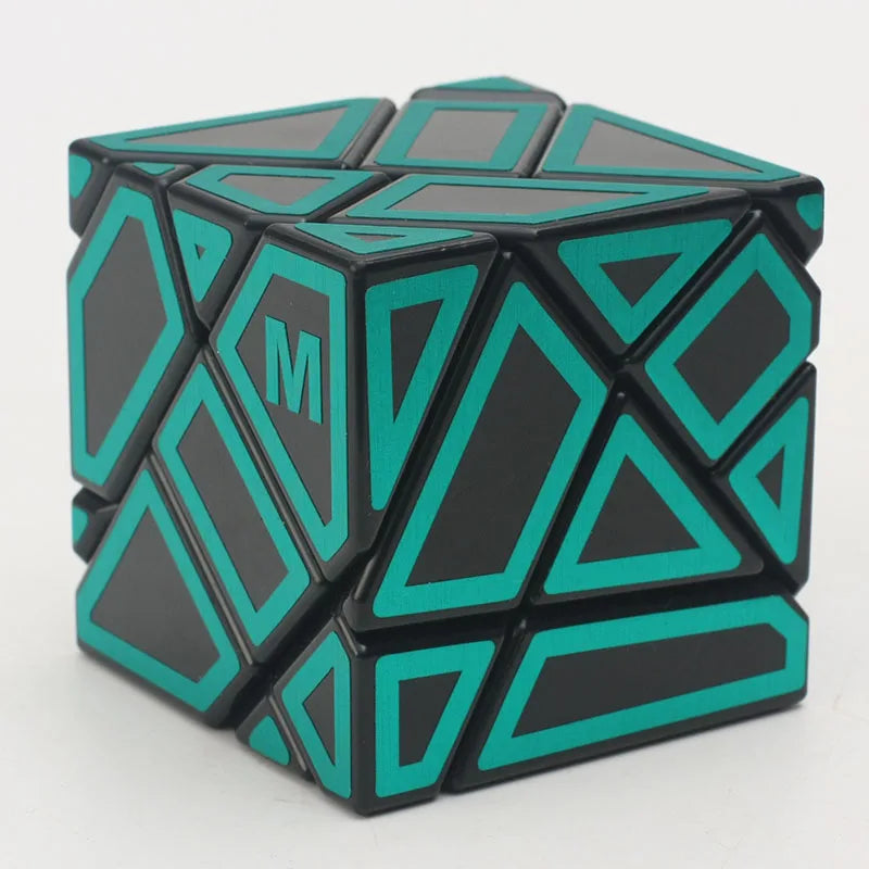 Ninja Ghost Cube | Unieke Vorm Speed Cube Puzzel | Breinbreker Cadeau voor Kinderen