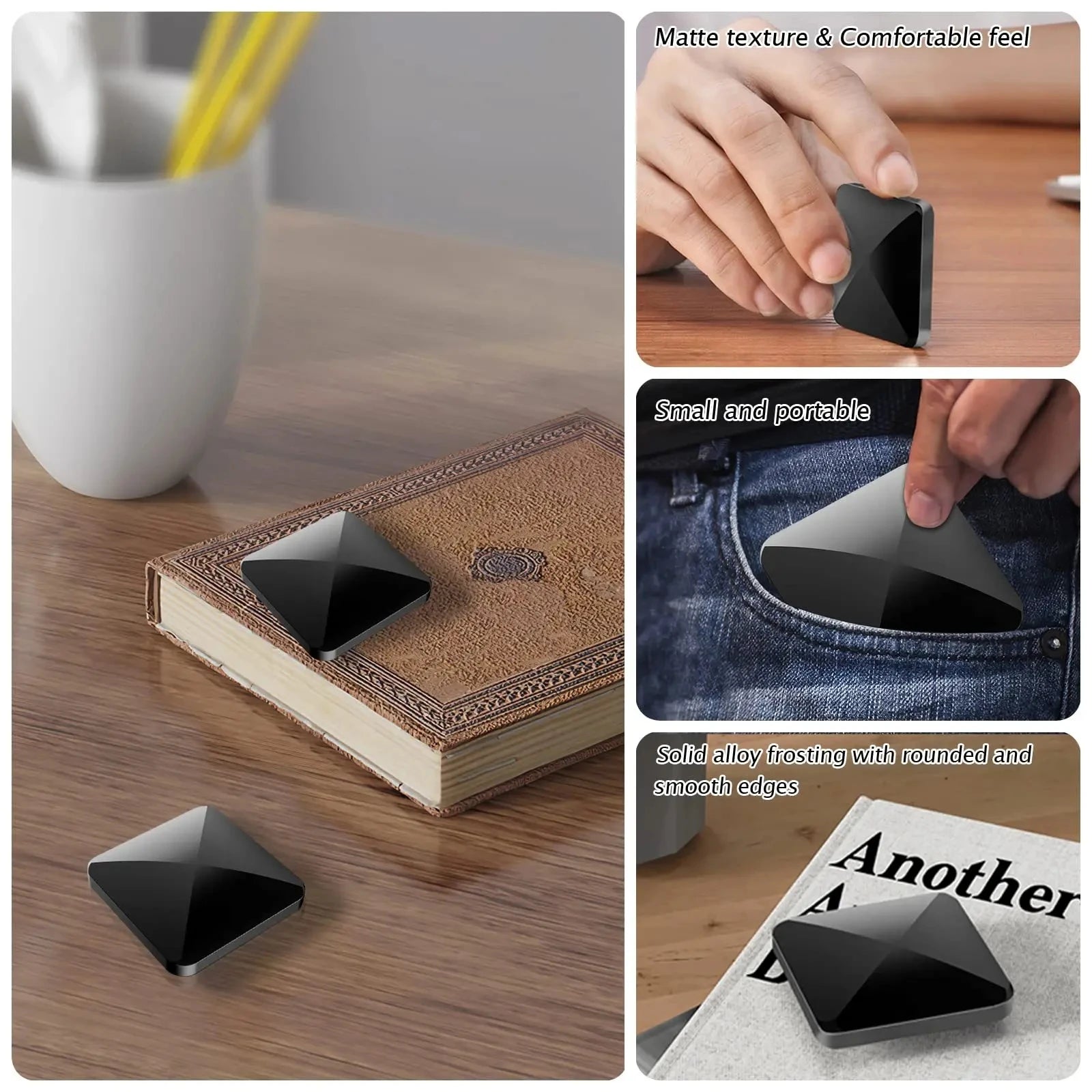 Leuk flip vingertop gyroscoop bureau zak speelgoed | Hexagon vierkant decompressie stressverlichting speelgoed voor kinderen, kinderen en volwassenen