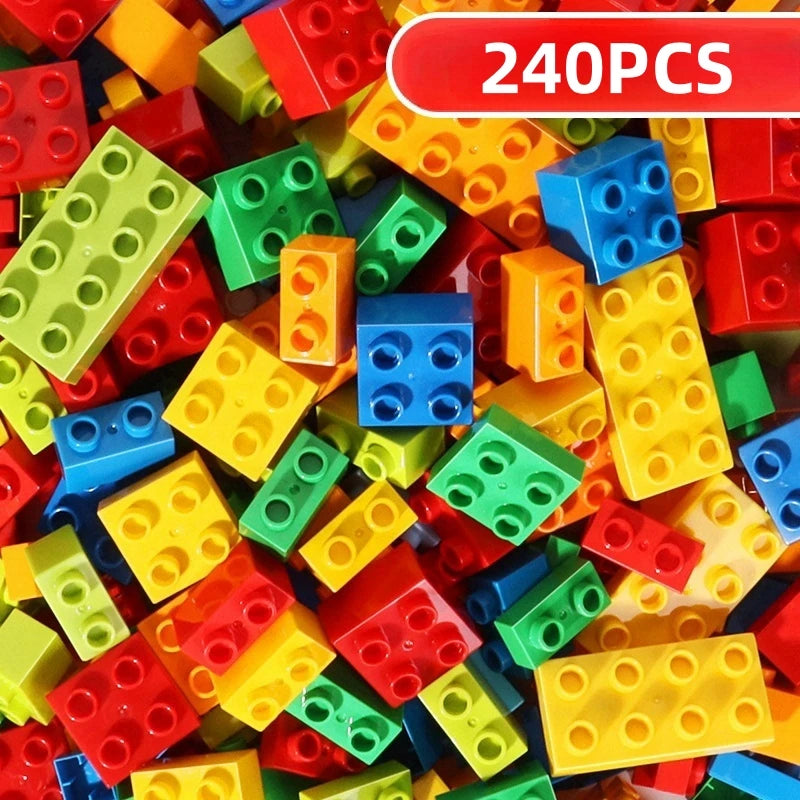 240-delig Bouwstenen Speelgoed | Creatieve Constructieblokken Set voor Kinderen