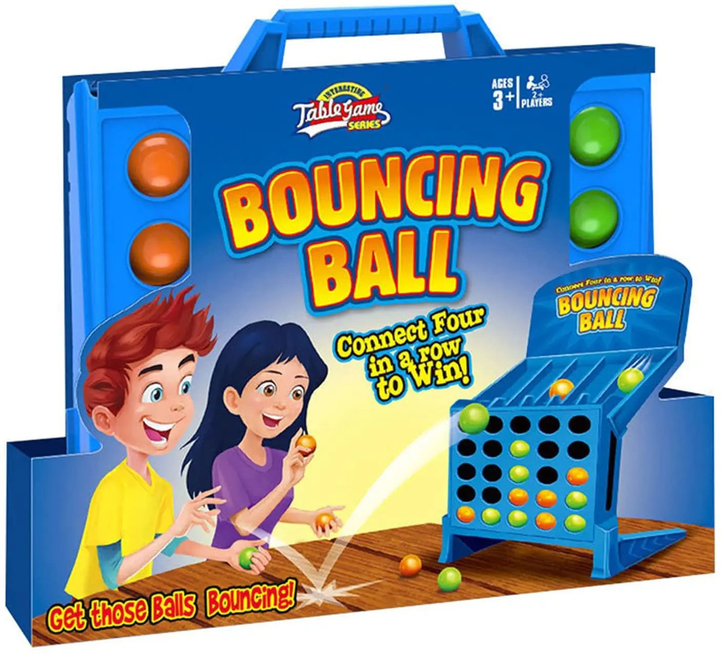 4-in-1 Schiet & Connect Spel | Gezelschapsspel voor Kinderen & Familie