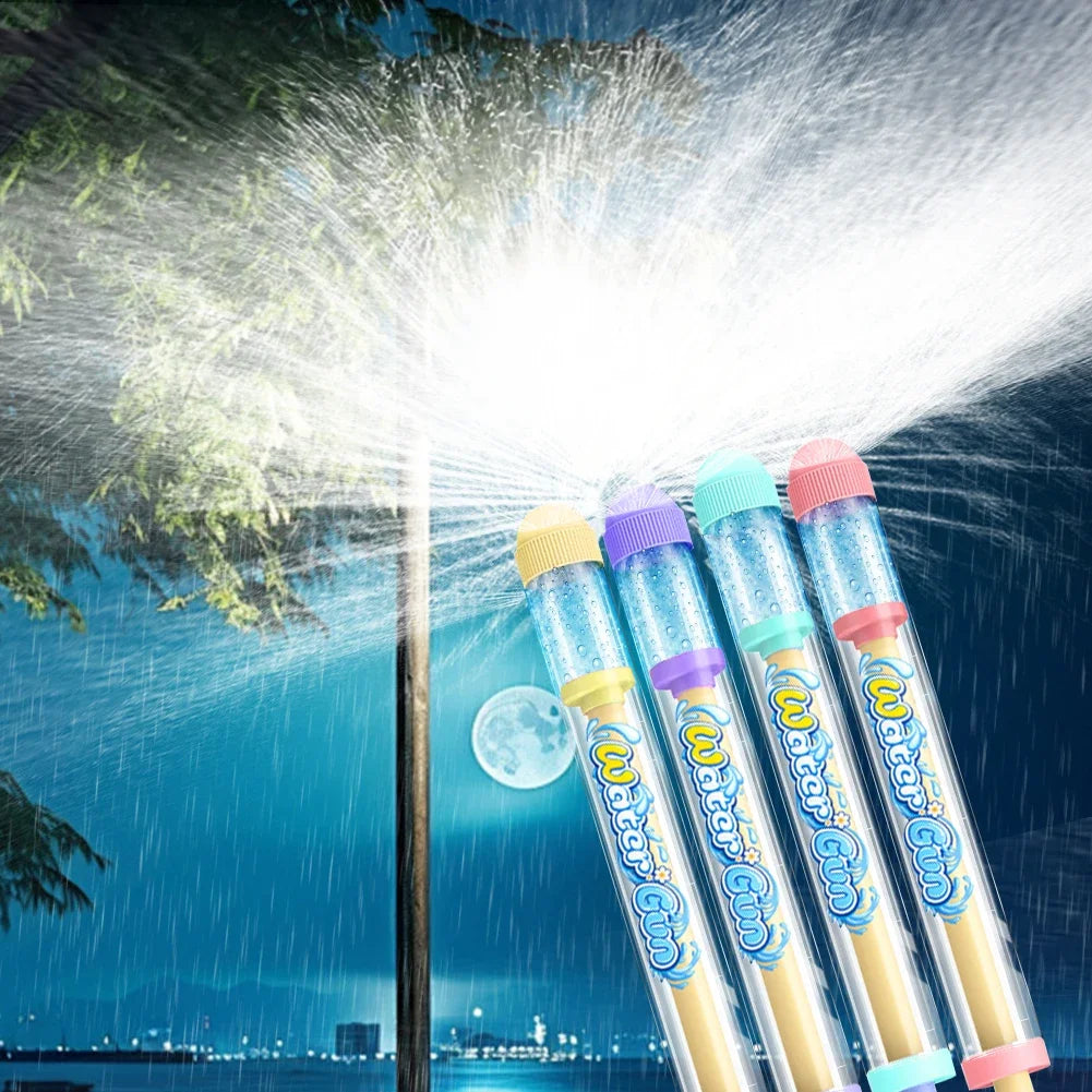 Vuurwerk Waterpistool – Interactief Sproeispeelgoed met Trekmechanisme | Fotoprops & Waterplezier voor Bad en Zwembad