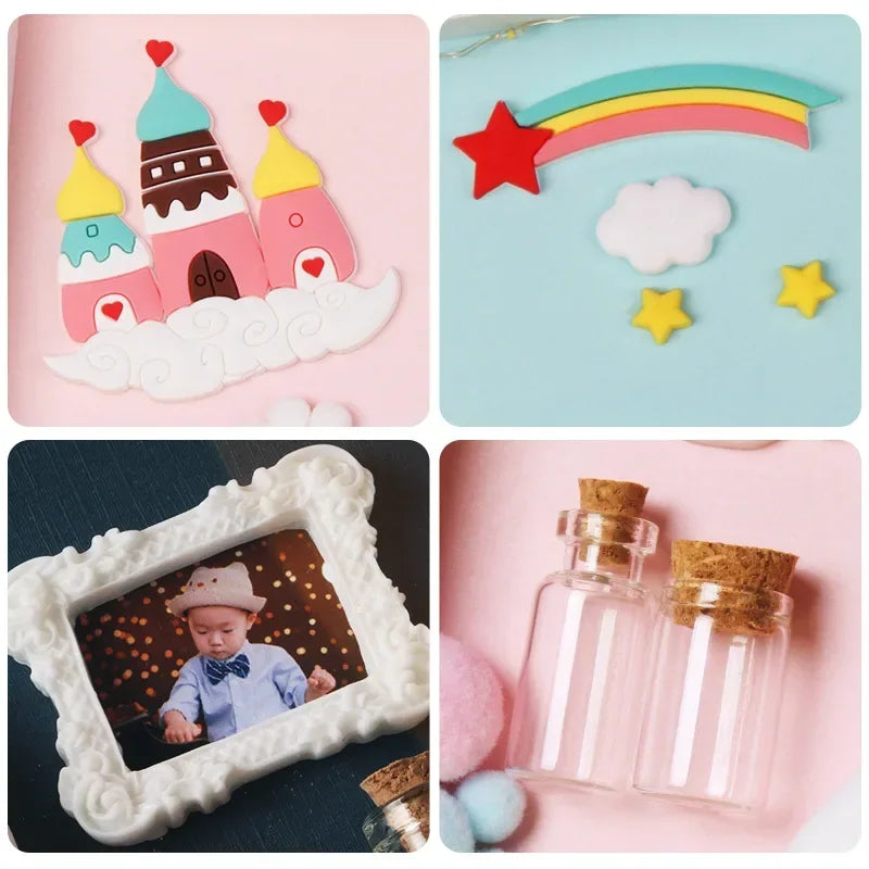 Baby Hand- & Voetafdruk Kit | Herinneringsset voor Handjes & Voetjes – 100-dagen Cadeau & Baby Souvenir