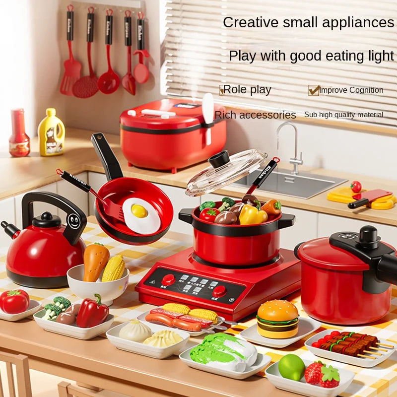 Keukengerei voor Kinderen | Baby Keukenspeelgoed, Puzzelset, 3-6 Jaar Oud, Gesimuleerd Koken, Verjaardagscadeau voor Meisjes