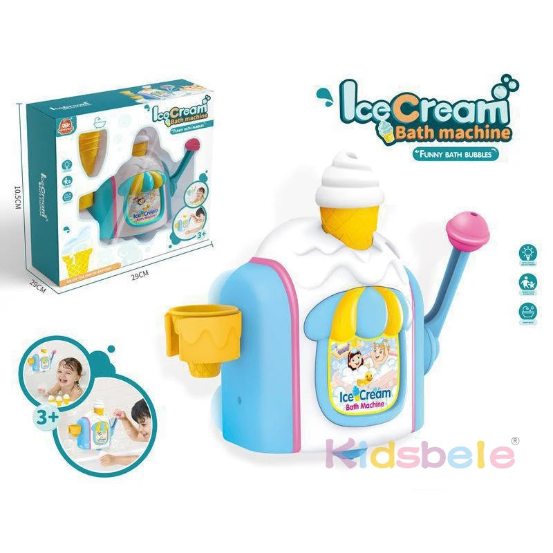 IJsco Bubble Maker – Speelgoed voor Badschuim & Douchepret | DIY Foam Machine voor Kinderen & Baby’s