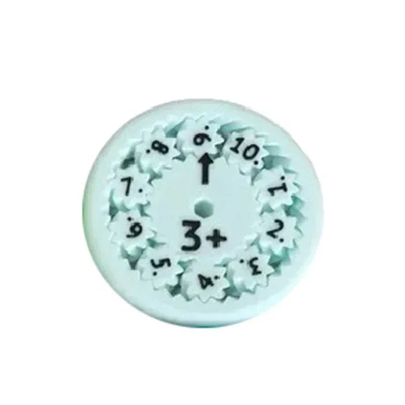 3D Geprinte Rekenspel Fidget Spinners | Educatief Draai Speelgoed voor Wiskunde