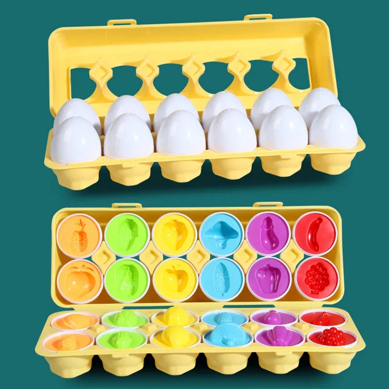 3D Puzzel Eieren | Montessori leer- & paascadeau