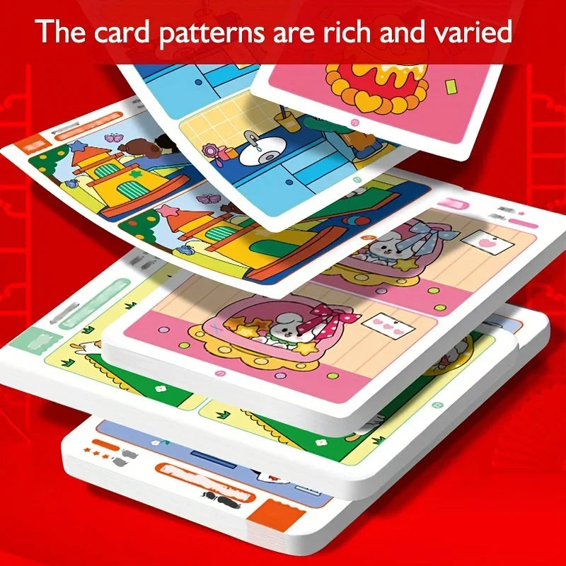 Zoek de Fout Spel | Educatief Herbruikbaar Aandachtsspel voor Kinderen