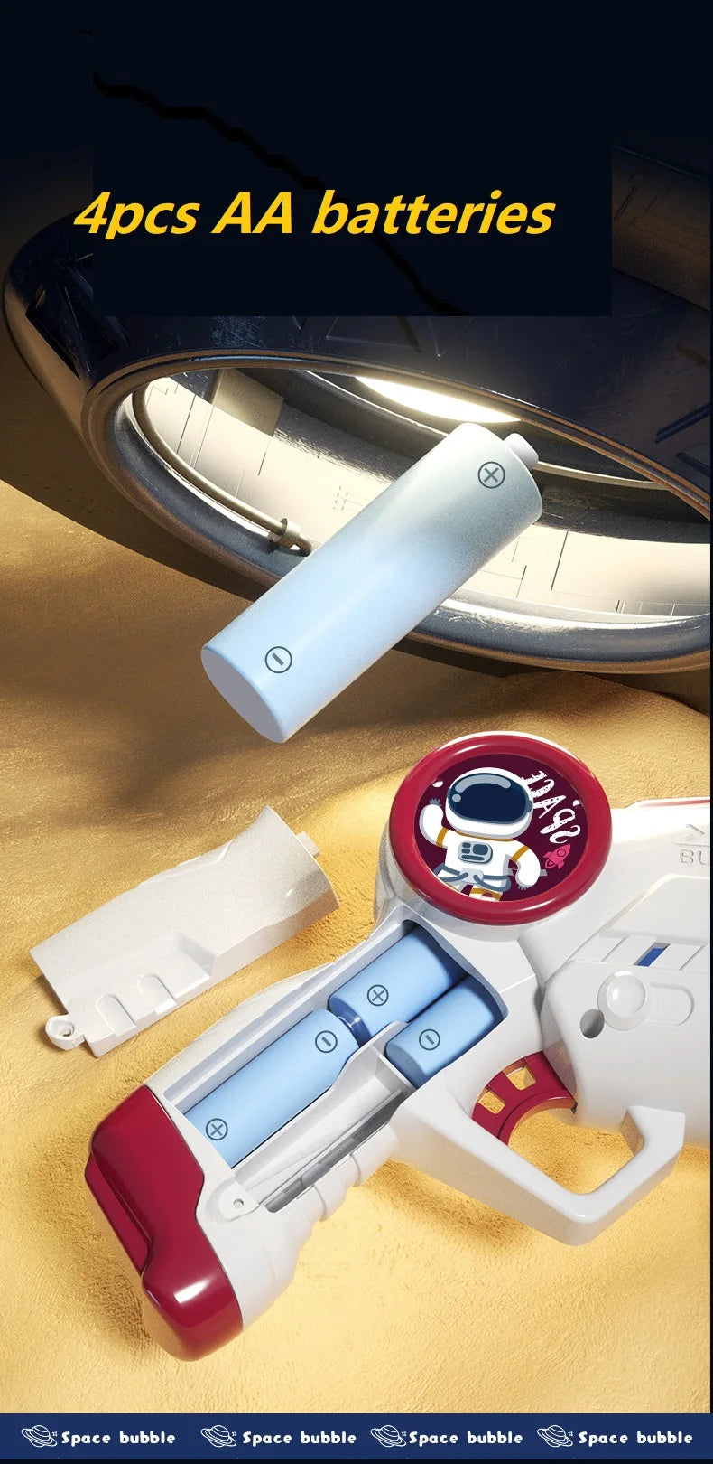 Bellenblaas Gun | Elektrische Bubbelmachine met Licht & Rugzak, Automatische Bellen Speelgoed