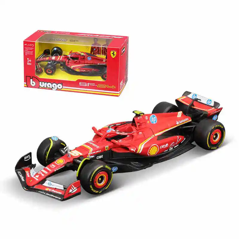 1:43 Ferrari SF24 F1 Modelauto | Diecast Racewagen Collectorsitem
