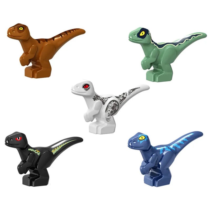 Grote Dinosaurus Bouwblokken Speelgoedset voor Kinderen - T-Rex en Stegosaurus Speelset voor Peuters, Jongens en Meisjes - Educatief Cadeau voor Baby en Kleuter