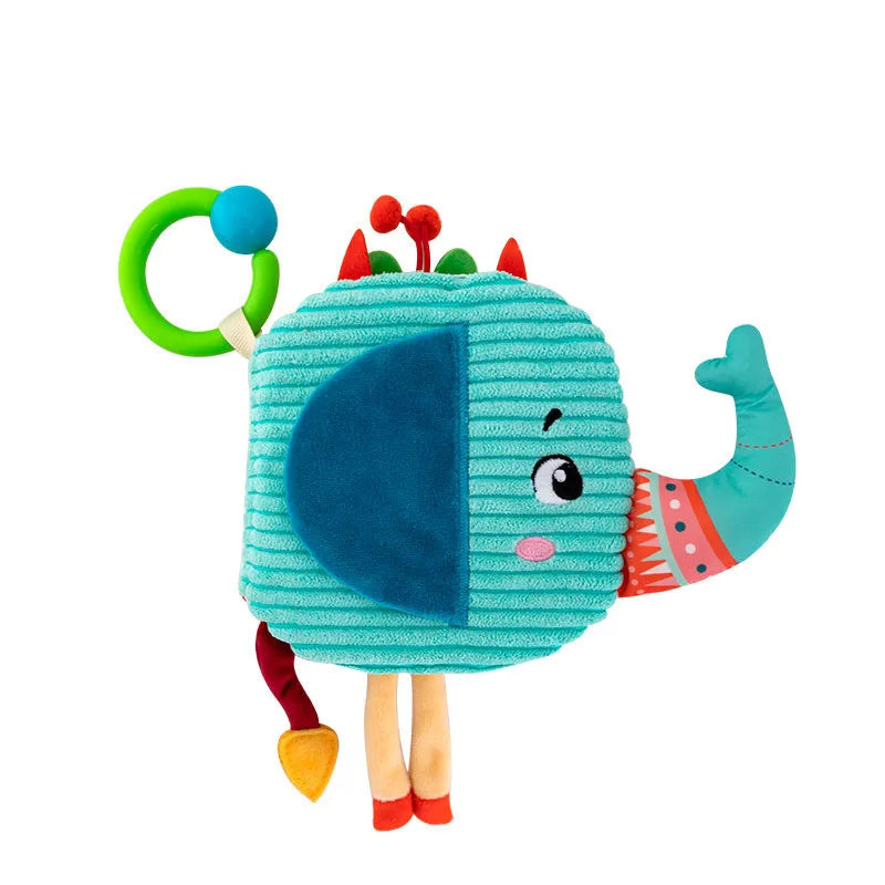 Zintuiglijk Babyboekje Stoffenboek | 3D Voelboek voor Peuters en Baby’s