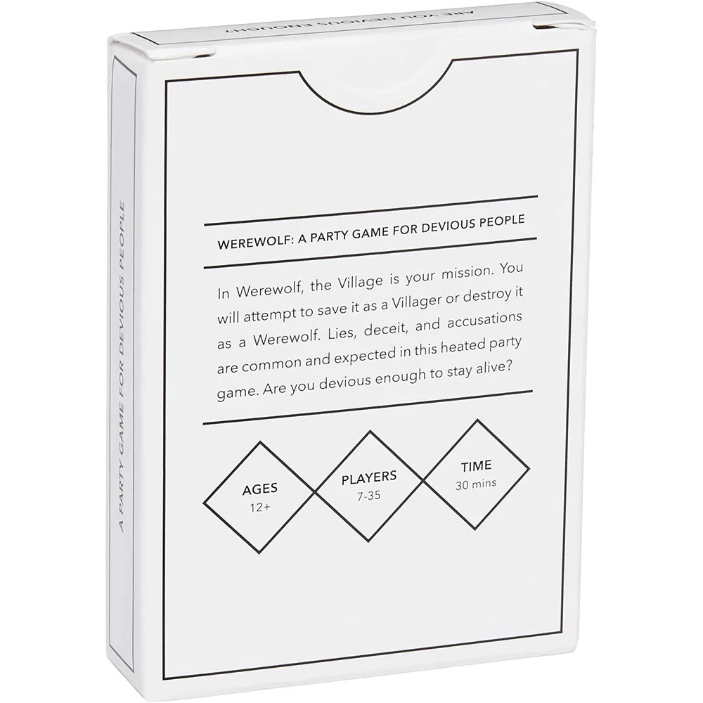 Weerwolven Kaartspel | Spannend Partyspel voor Slimme Strategieën