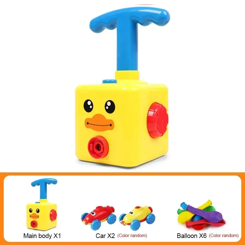 Ballon Aangedreven Auto | Educatief Speelgoed voor Kinderen